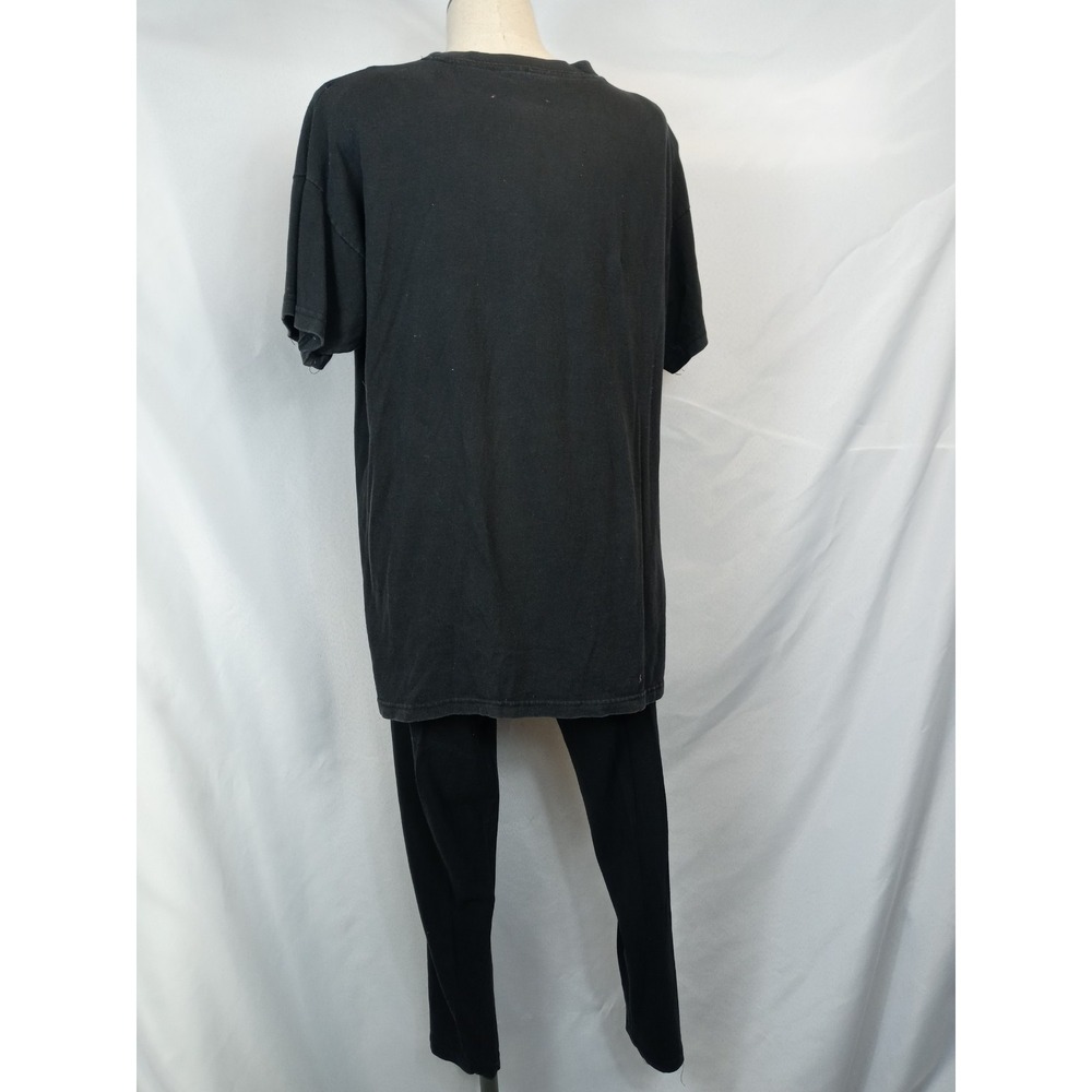 Vintage 80s San Francisco Outfit Set One Size Puffy Paint Glitter USA Made Tee - Picture 4 of 12